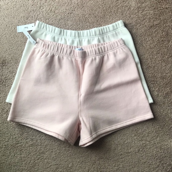 Aritzia Pants - 2 X NWT Aritzia TNA CozyAF Perfect High-rise Shorts